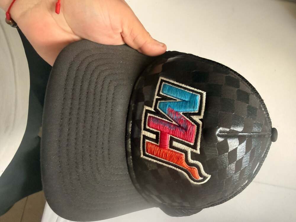 New Era Miami Heat Gradient Raceway 9FORTY A-Frame Trucker Snapback Hat